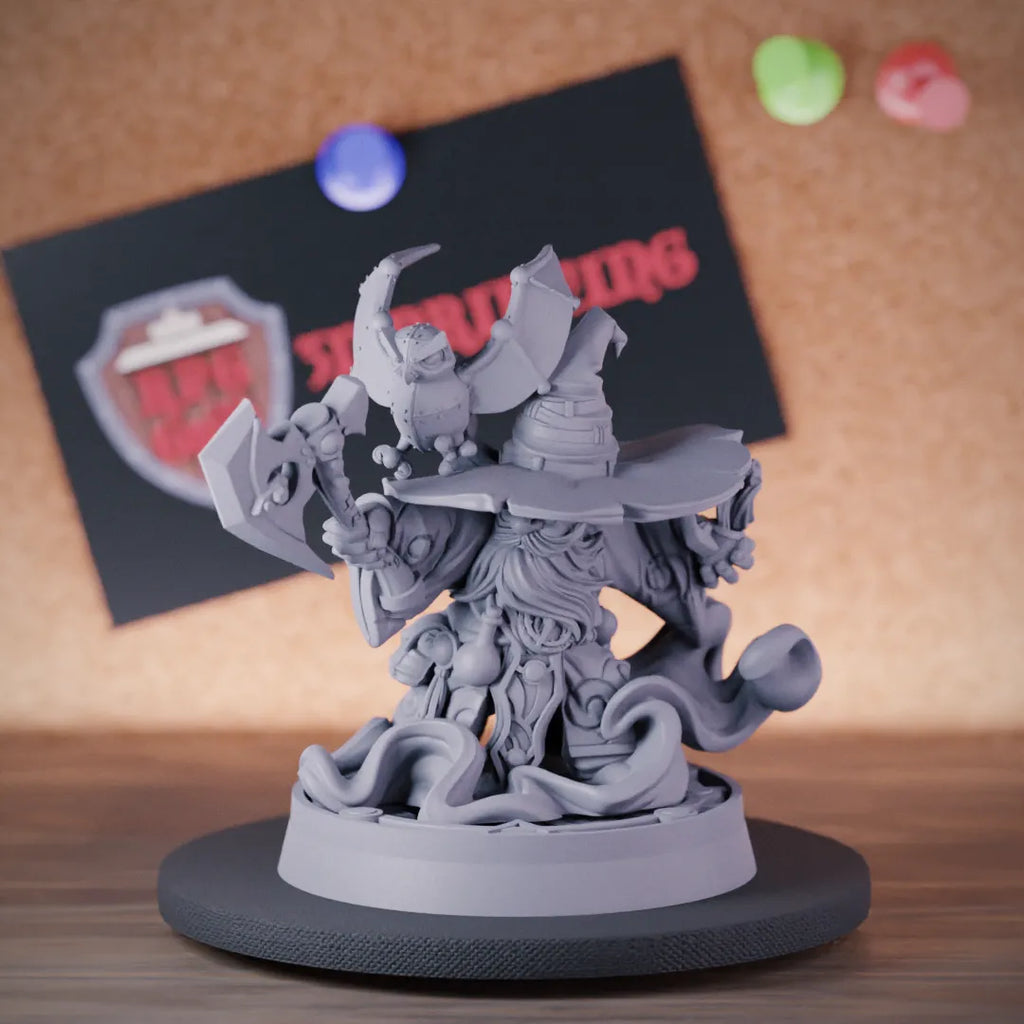Halfling 5e | DnD Halfling Archmage Wizard Miniature