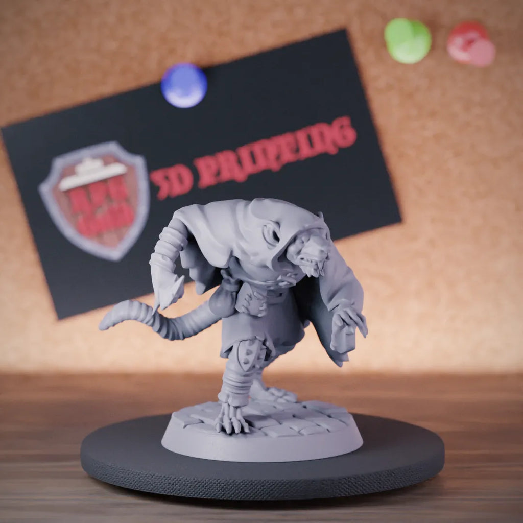 Ratmen 5e | DnD Ratmen Thief Monster Miniature