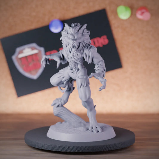 Werewolf 5e | DnD Werewolf Lycanthrope Monster Miniature