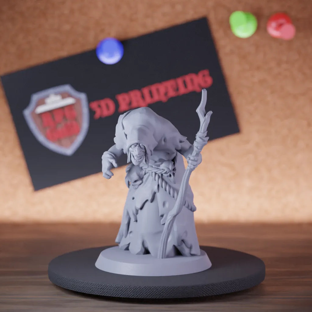 Witch 5e | DnD Human Dark Shaman Miniature