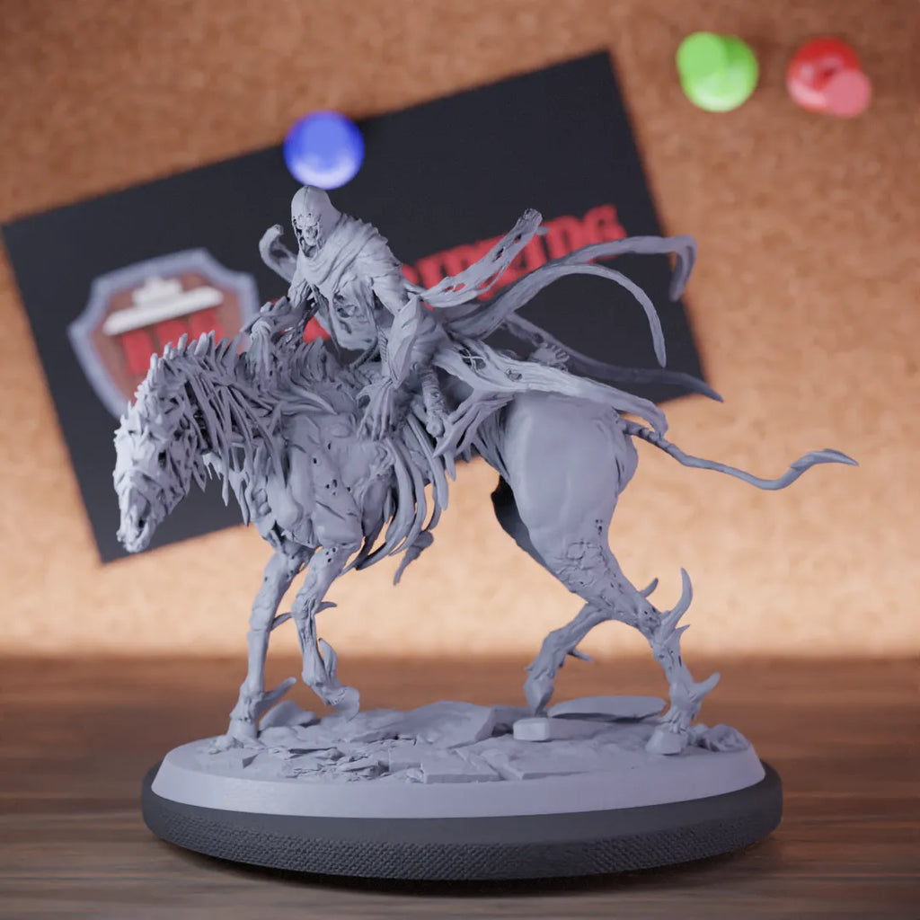 Wraith 5e | DnD Banshee Cavalier Monster Miniature