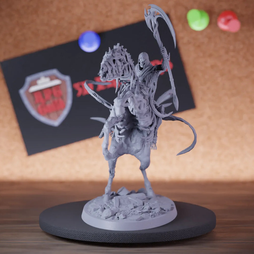 Wraith 5e | DnD Skeleton Cavalier Soldier Miniature