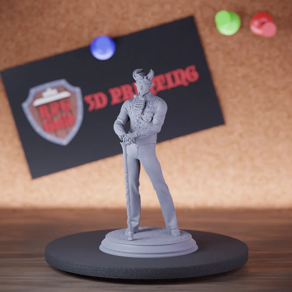 Tiefling 5e | DnD Tiefling Gentleman Lord Miniature
