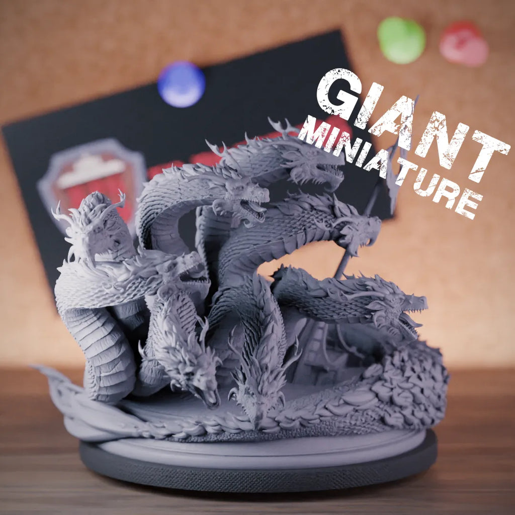 Hydra 5e | DnD Giant Hydra Monstrosity Miniature