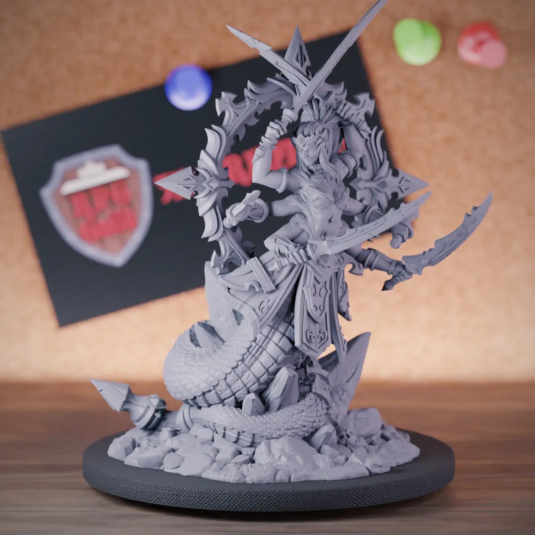 Yuan Ti 5e | DnD Yuan Ti Queen Naga Miniature | RPG Guild