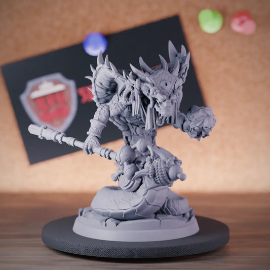 Yuan Ti 5e | DnD Yuan Ti Warlock Shaman Miniature