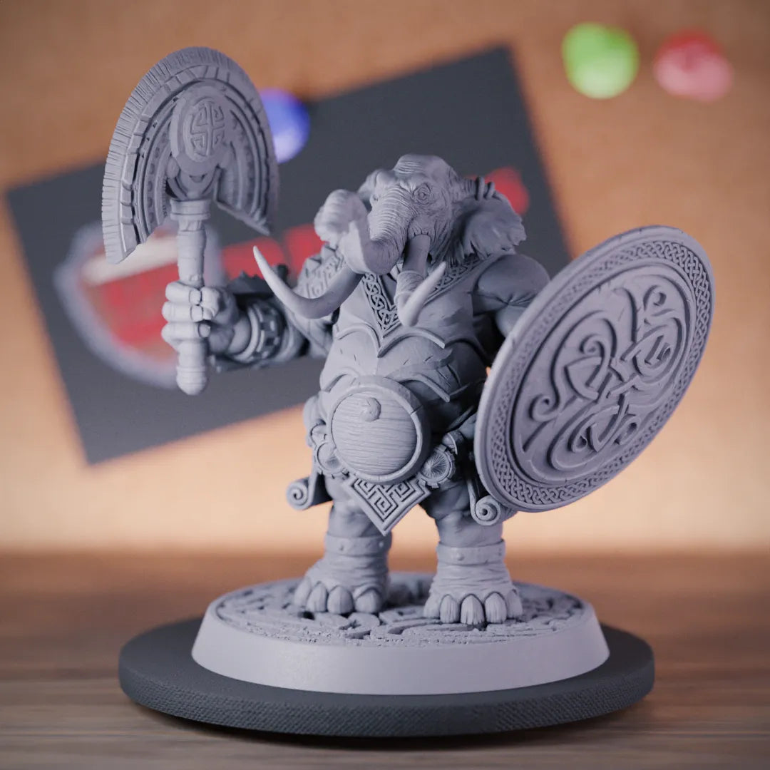 Oliphant 5e | DnD Oliphant Fighter Champion Miniature