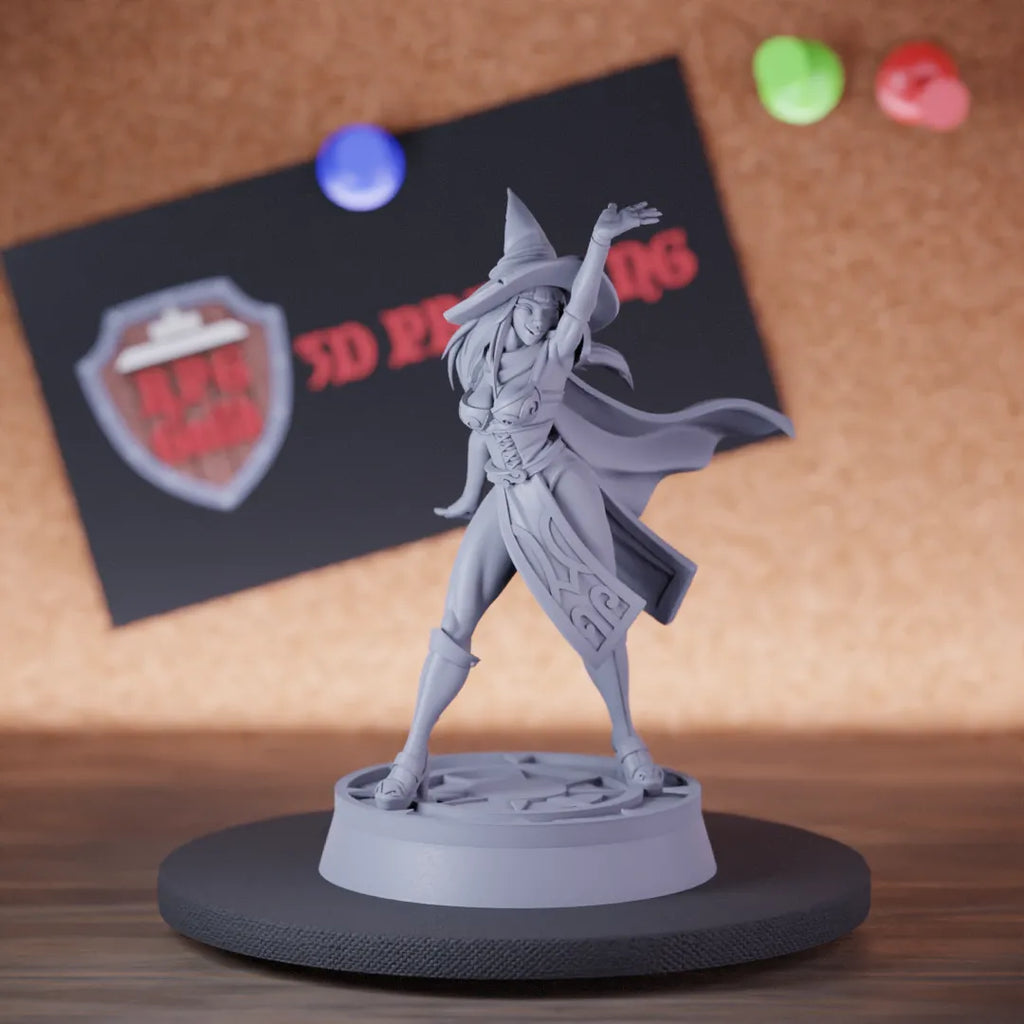 Wizard 5e | DnD Female Diviner Wizard Miniature