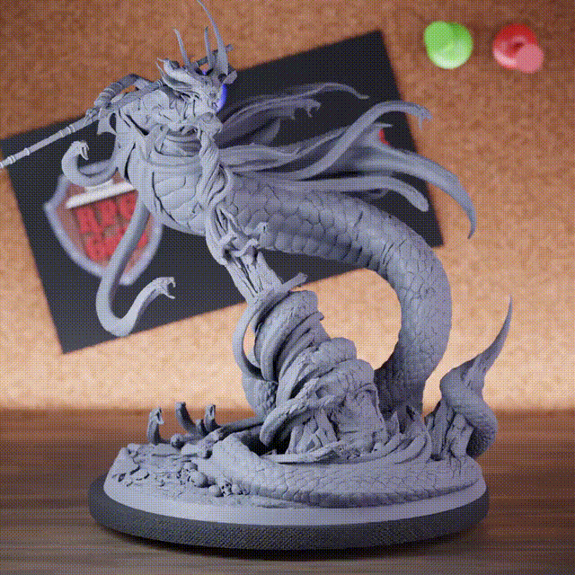 Merfolk 5e | DnD Evil Merfolk Queen Miniature