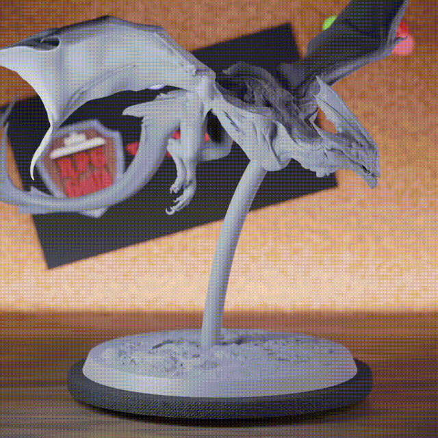 Wyvern 5e | DnD Small Wyvern Gliding Miniature