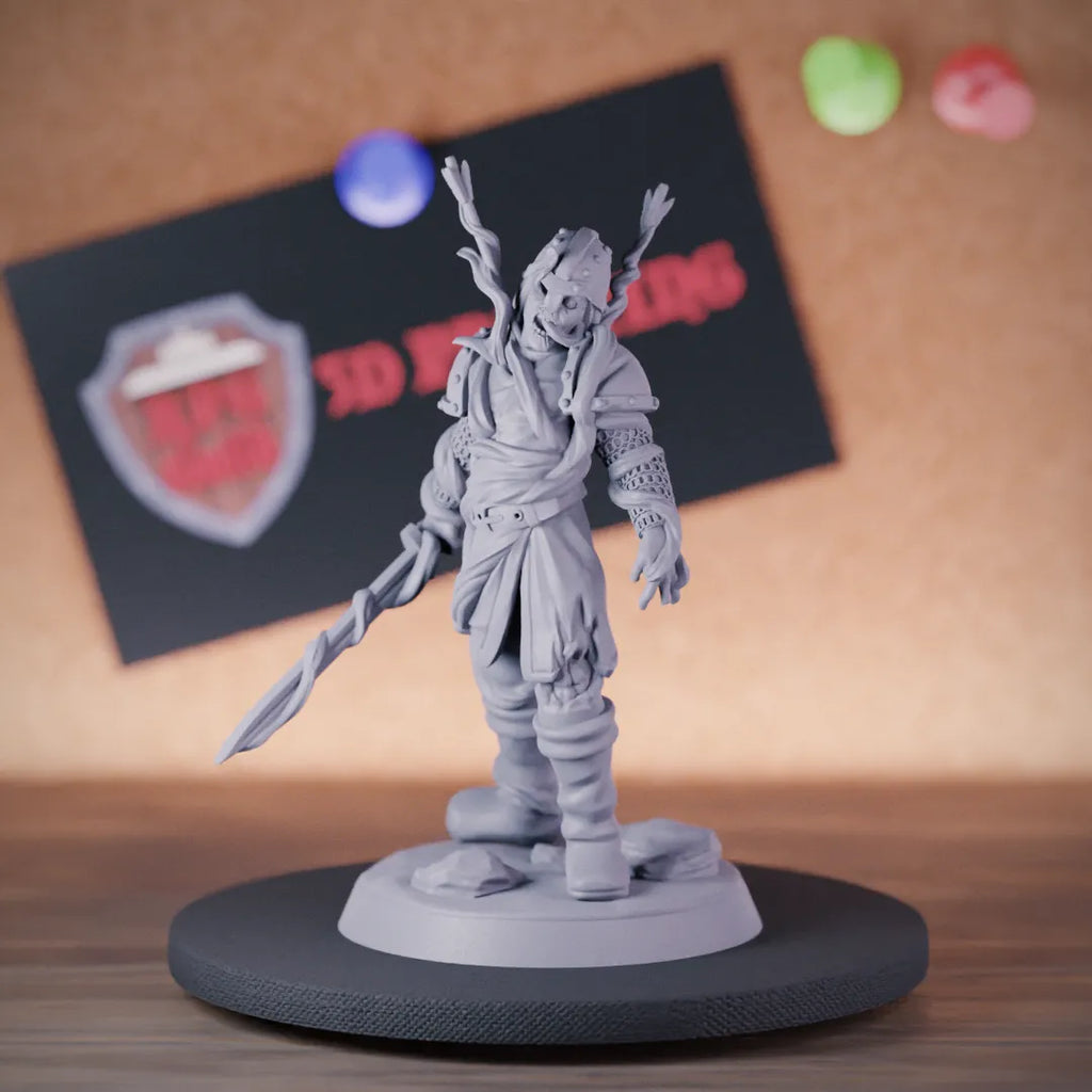 Zombie 5e | DnD Zombie Undead Knight Miniature