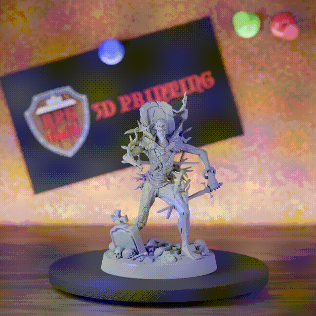 Untote 5e | DnD Verdorbenes Zombie-Grabschwert Miniatur