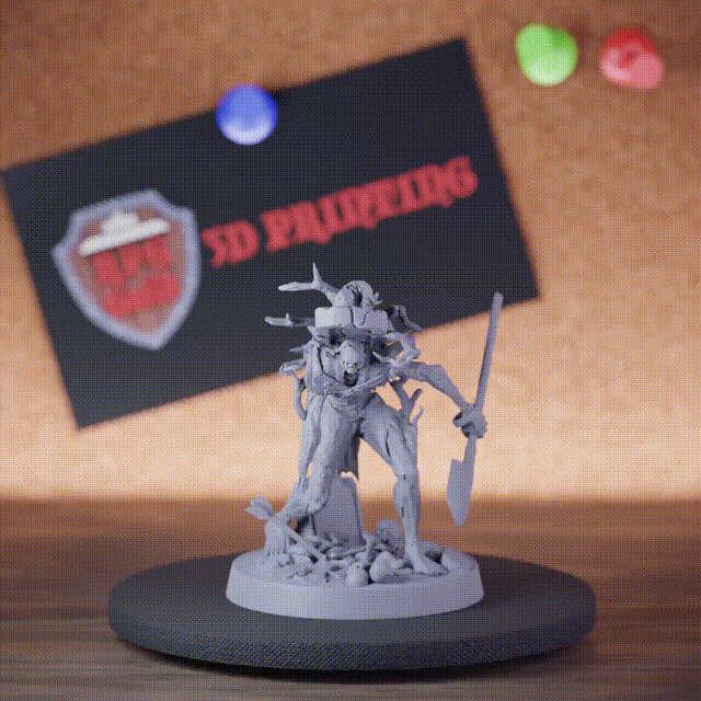 Untote 5e | DnD Zombie-Totengräber-Miniatur