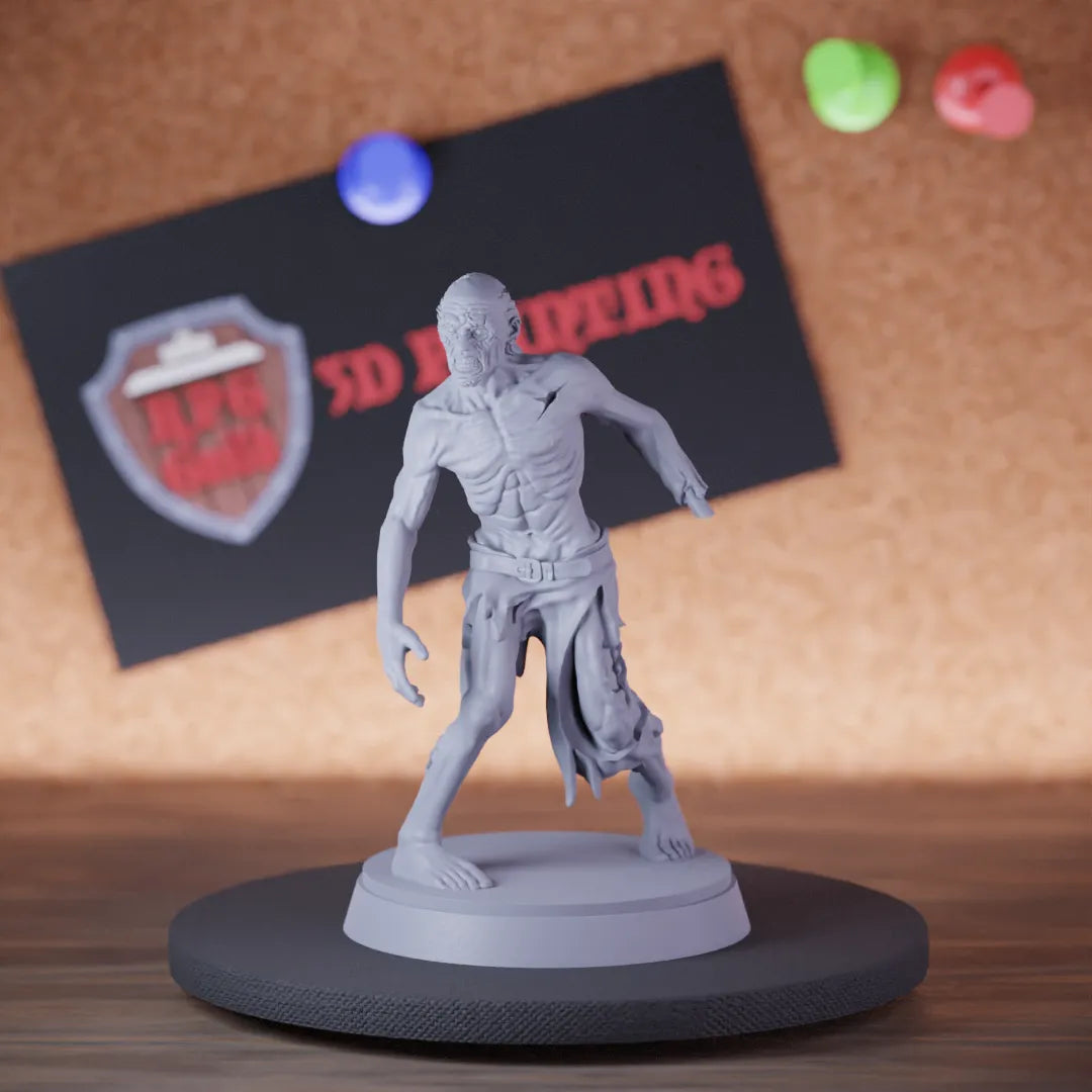 Zombie 5e | DnD Simple Zombie Monster Miniature