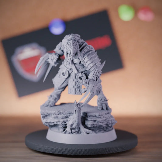 Dragonborn 5e | DnD Dragonborn Fighter Battlemaster Miniature