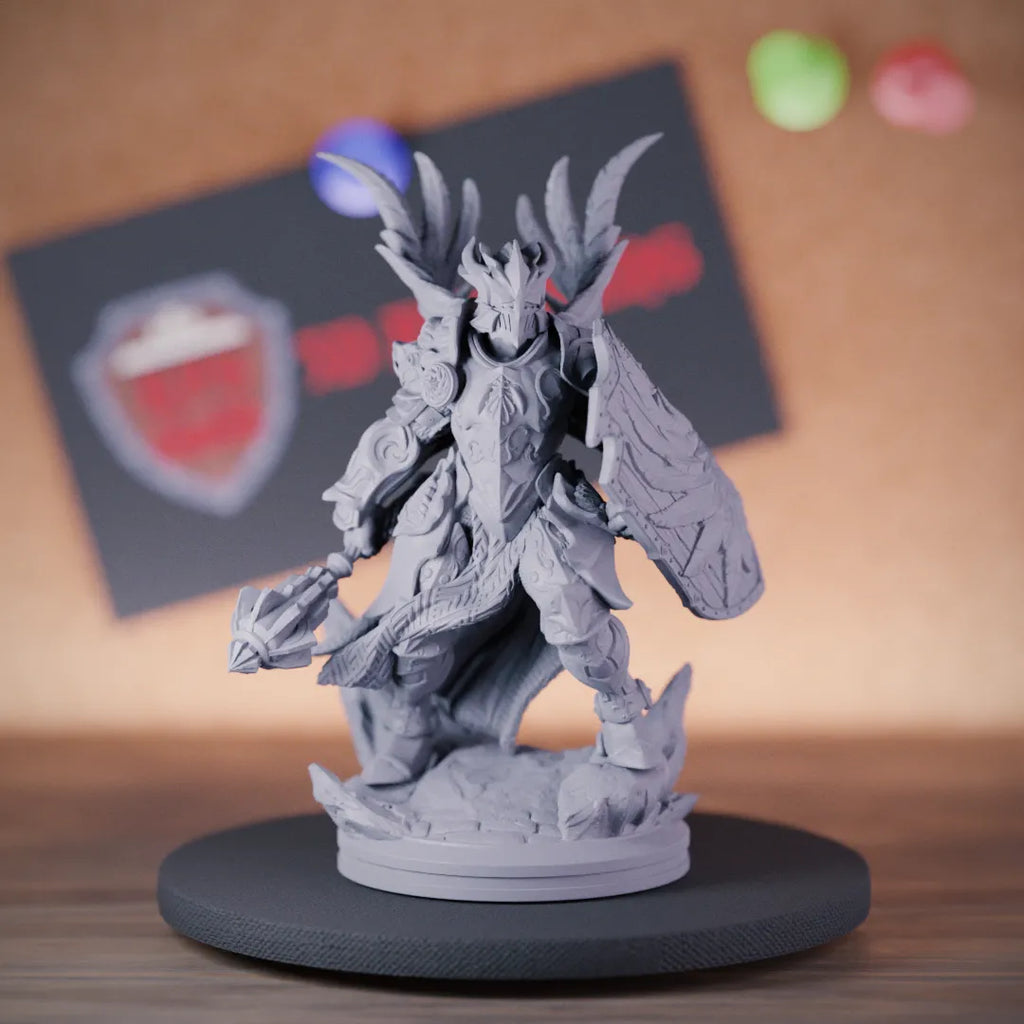 Celestial 5e | DnD Celestial Paladin Armored Miniature