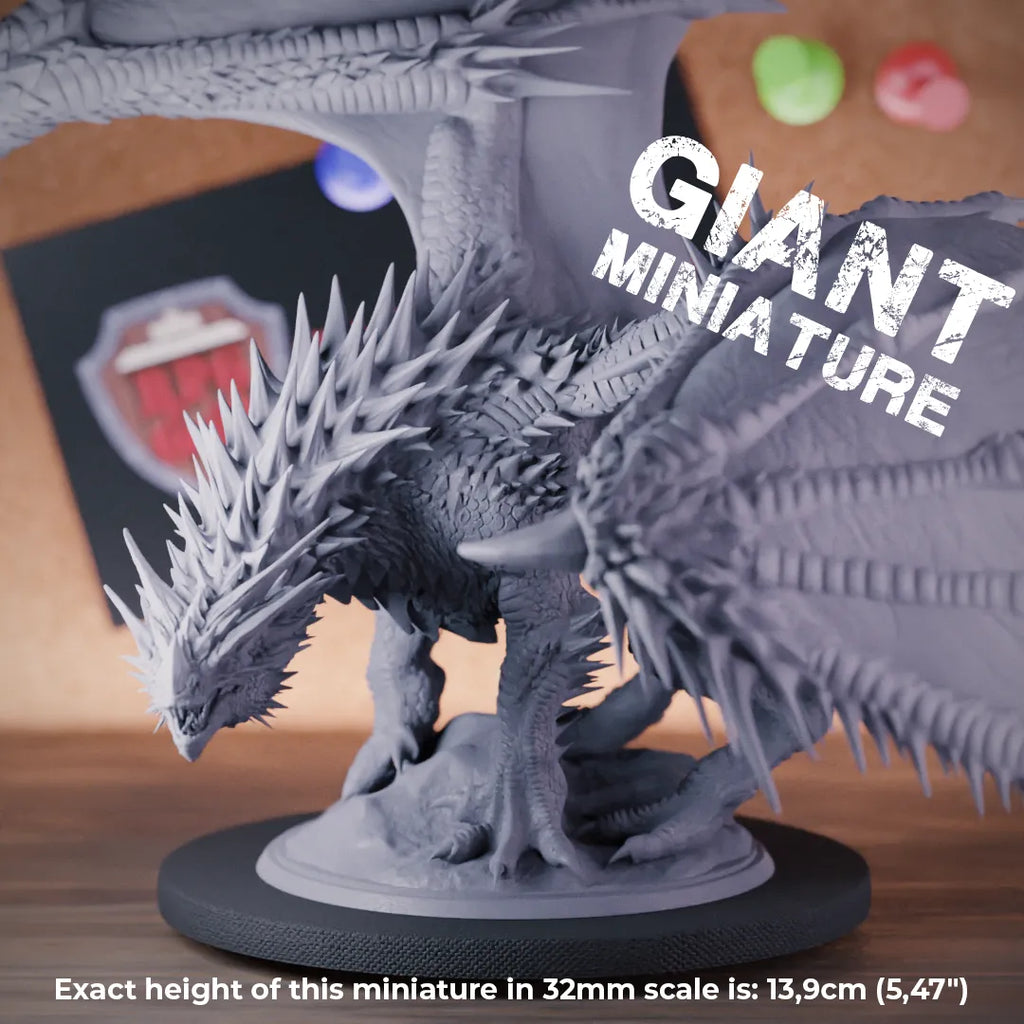 Dragon 5e | DnD Adult Red Dragon Miniature