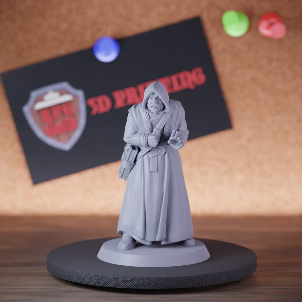 Human 5e | DnD Human King Librarian Npc Miniature