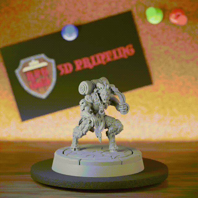 Böse 5e | DnD Satyr Schleichdolch Miniatur 