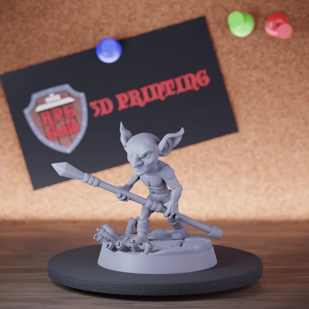 Child Goblin 5e | DnD Spear Monster Miniature