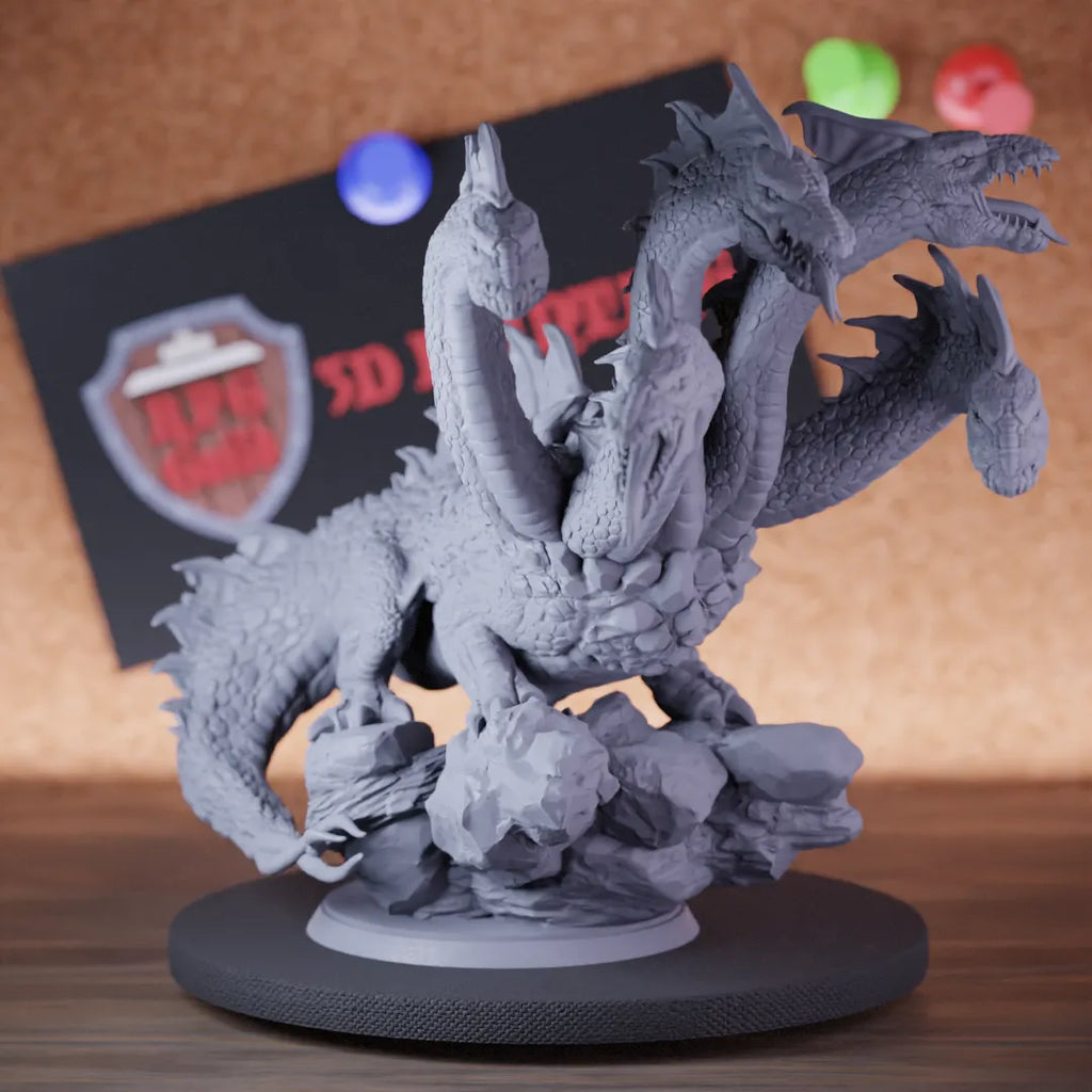 Hydra 5e | DnD Hydra Five Head Beast Miniature