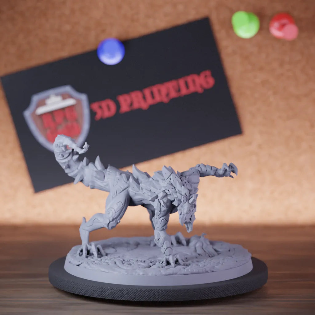 Lizard 5e | DnD Giant Stone Reptile Monster Miniature