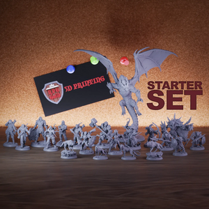 DnD 5e Starter Set | DM Essentials | 20 DnD Minis
