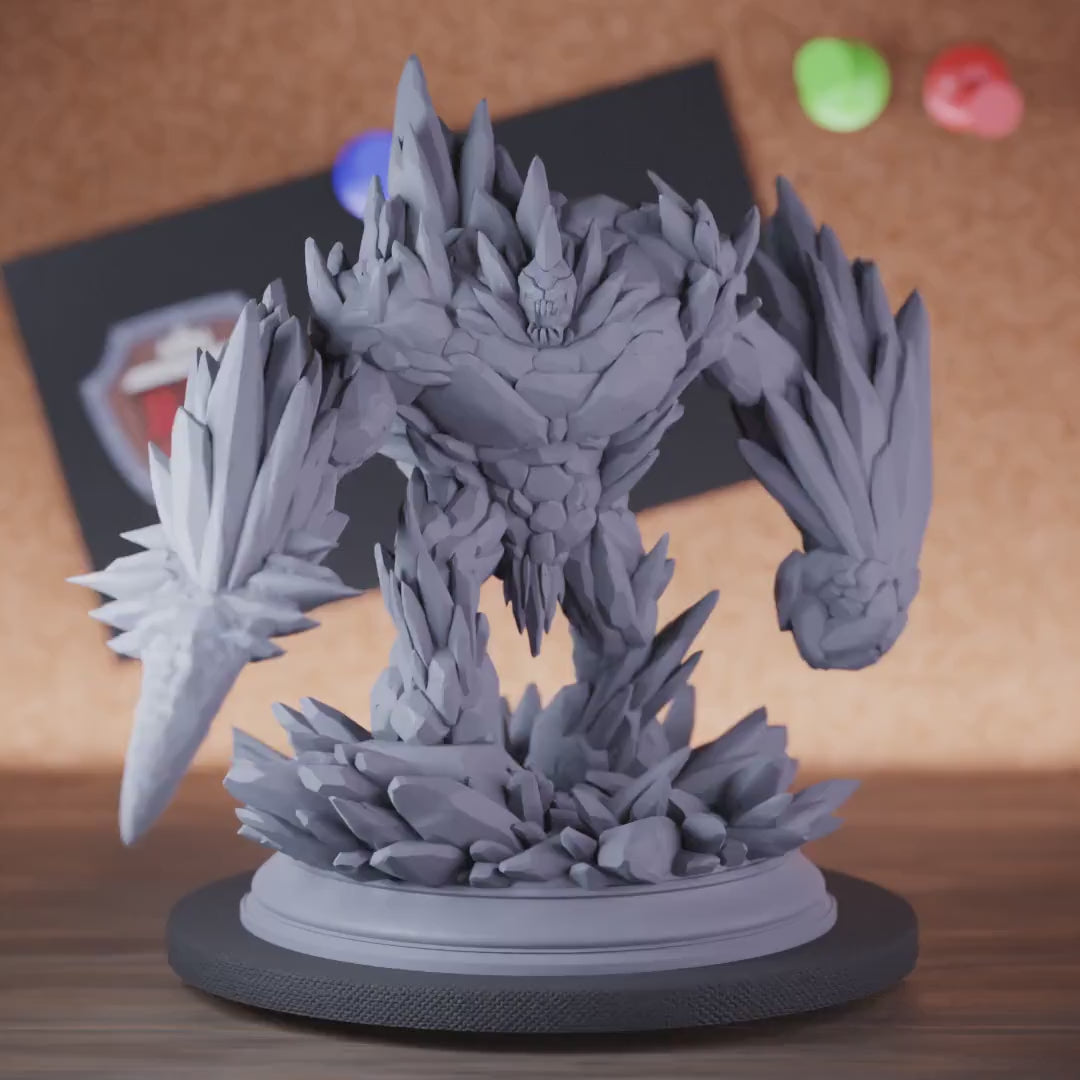Golem 5e | DnD Ice Golem Titan Defender Miniature