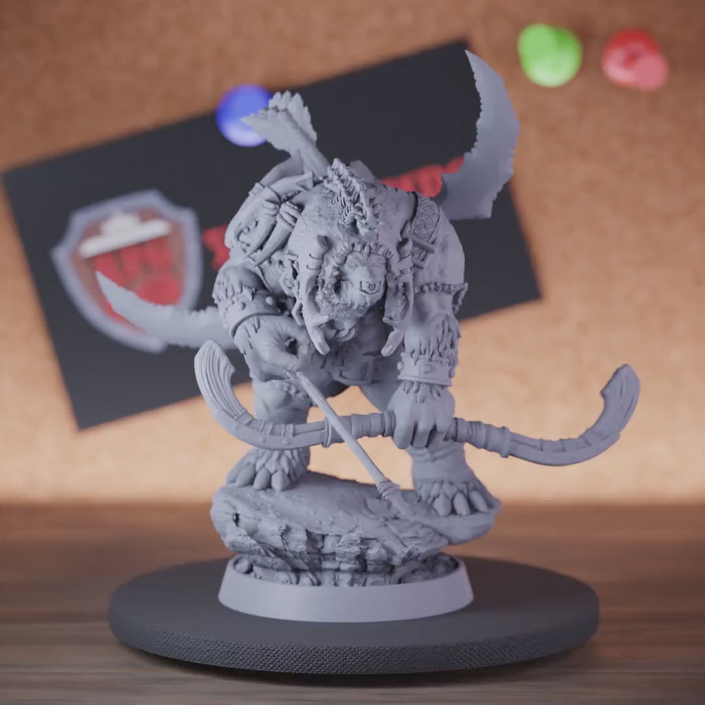 Werebear 5e | DnD Werebear Tribal Archer Miniature
