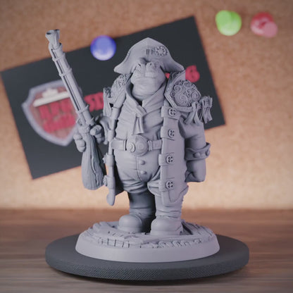 Giff 5e | DnD Giff Captain Hippo Miniature