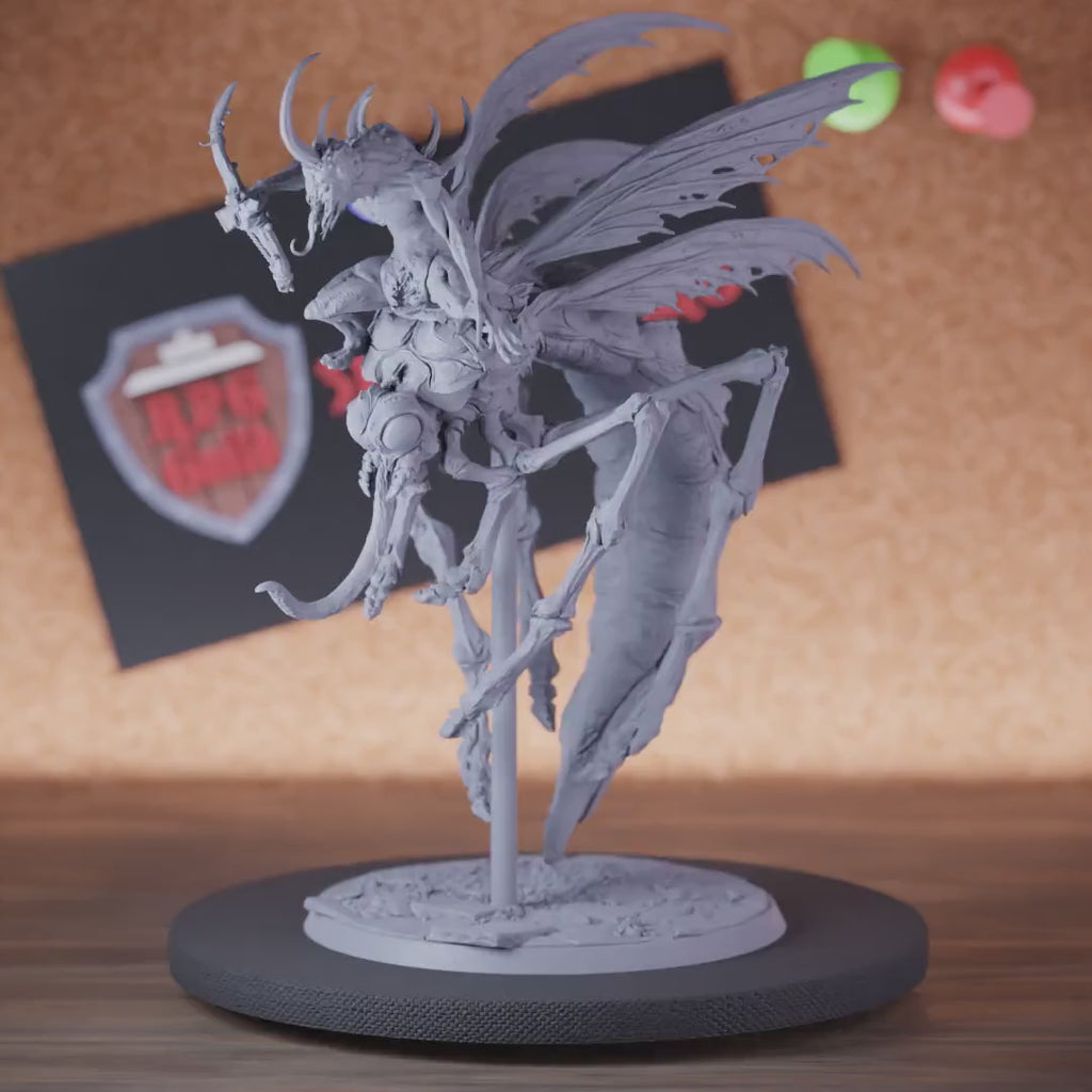 Monstrosity 5e | DnD Monstrosity Fly Rider Archer Miniature