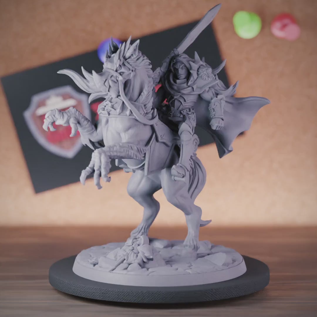 
Cavalier 5e | DnD Cavalier Mounted Gryphon Miniature
Rich text editor
