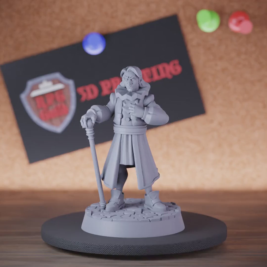 Human 5e | DnD Baron Aristocrat Npc Miniature