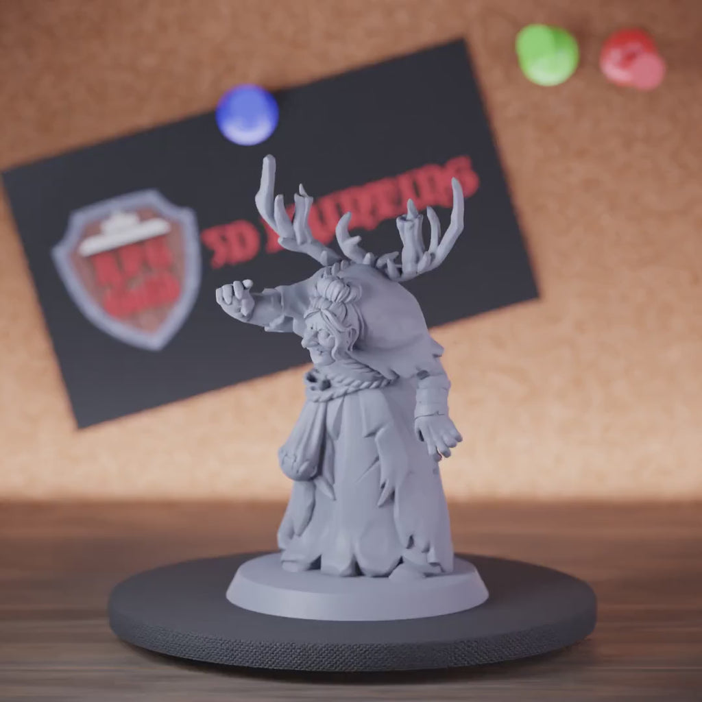 Human 5e | DnD Human Forest Witch Miniature