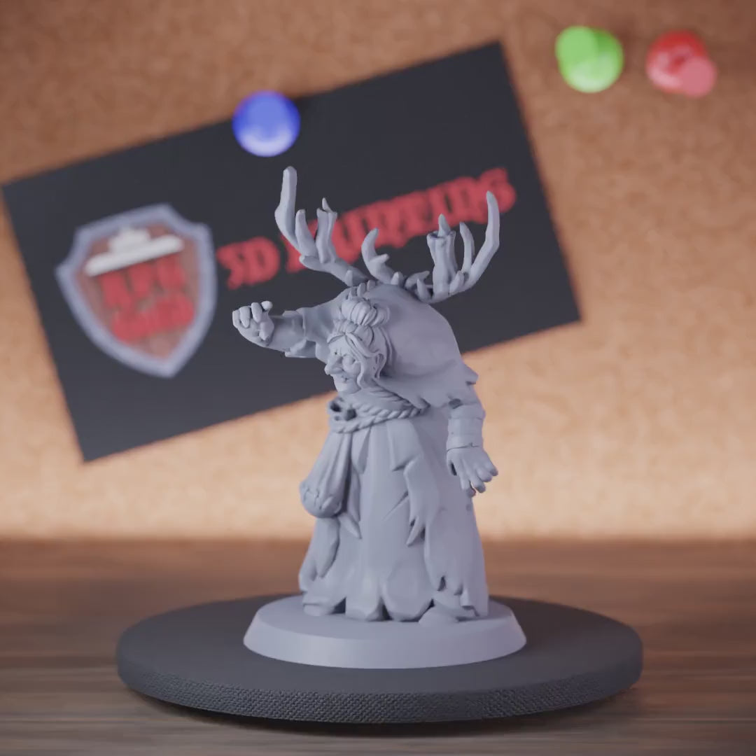 Human 5e | DnD Human Forest Witch Miniature