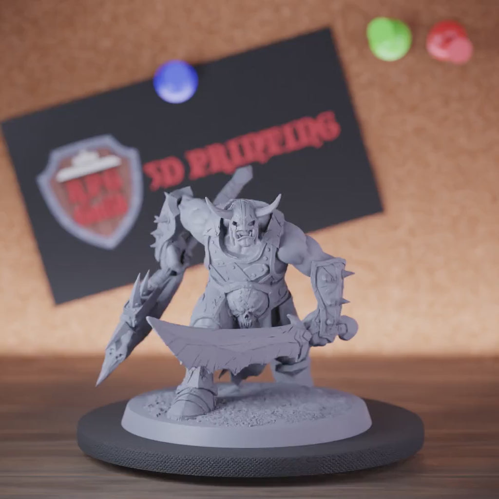 Orc 5e | DnD Elite Orc Warrior Morto Miniature