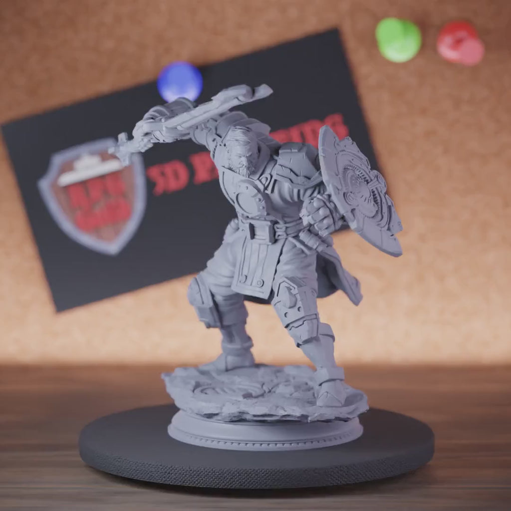 Warrior 5e | DnD Broadoak Human Warrior Miniature