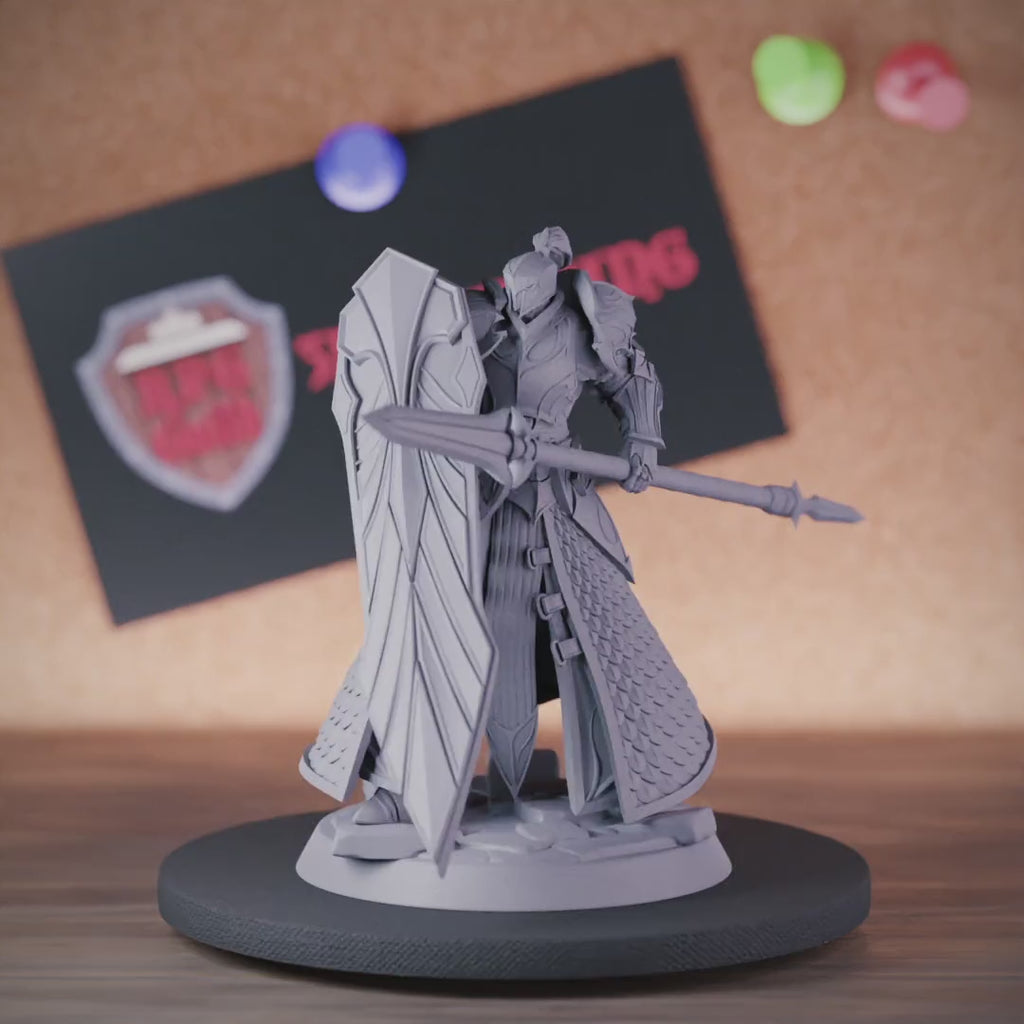 Elf 5e | DnD Elf Guardian Vanguard Miniature