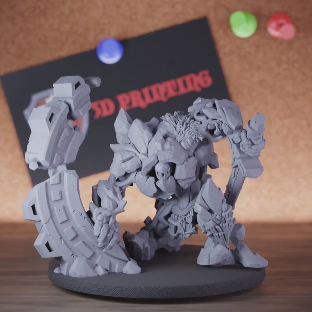 Golem 5e | DnD Ancient Stone Golem Miniature