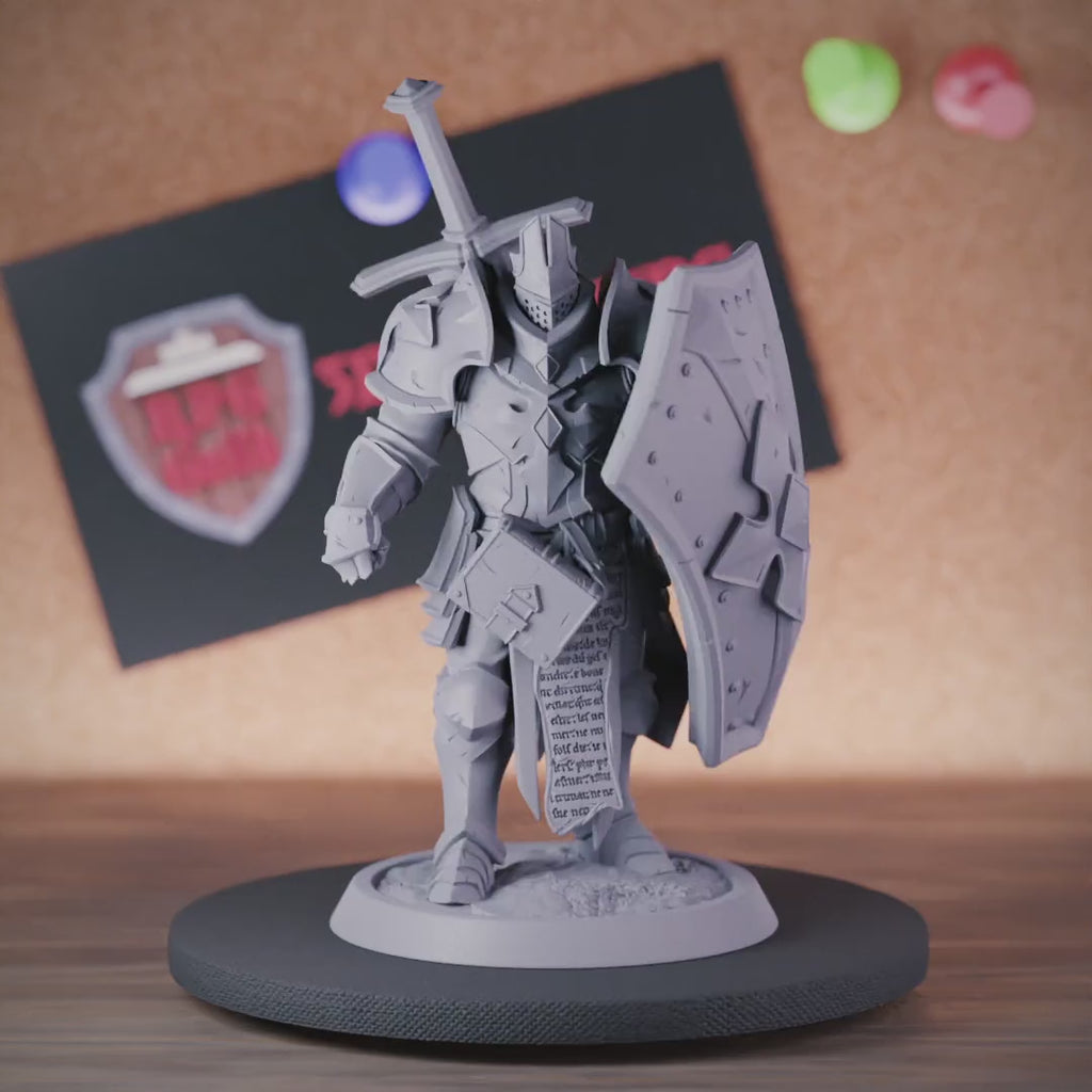 5e Paladin | DnD Paladin Human Cleric Miniature