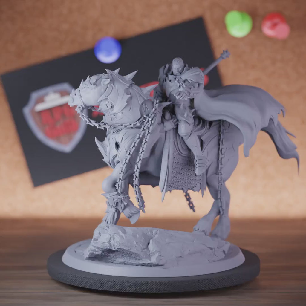 Fighter 5e | DnD Fighter Cavalry Spear Miniature