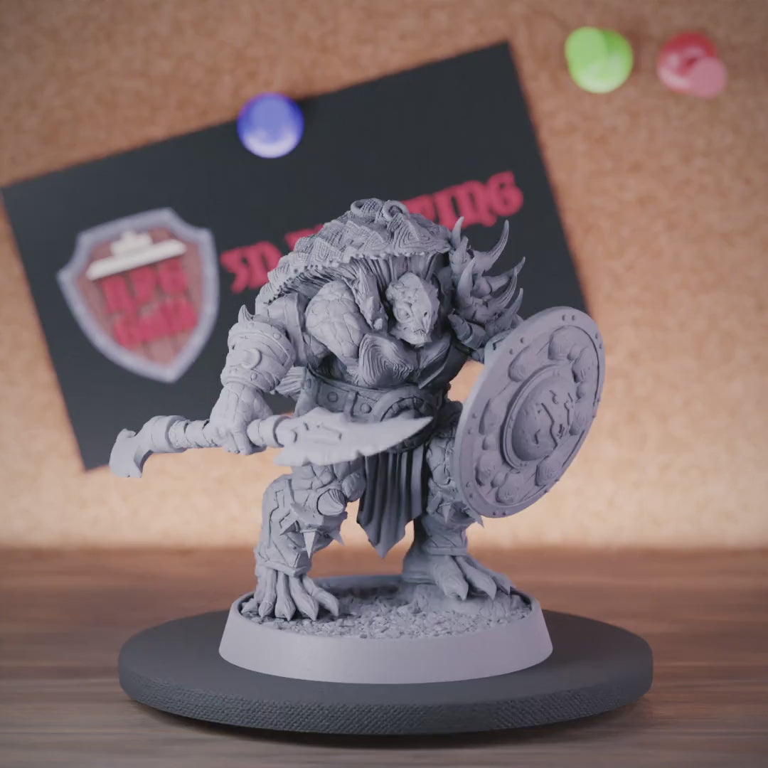 Tortle 5e | DnD Tortle Ninja Spear Miniature