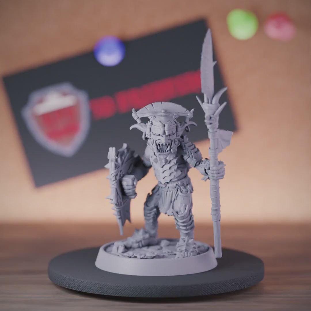 Goblin 5e | DnD Goblin Warrior Spearman Miniature