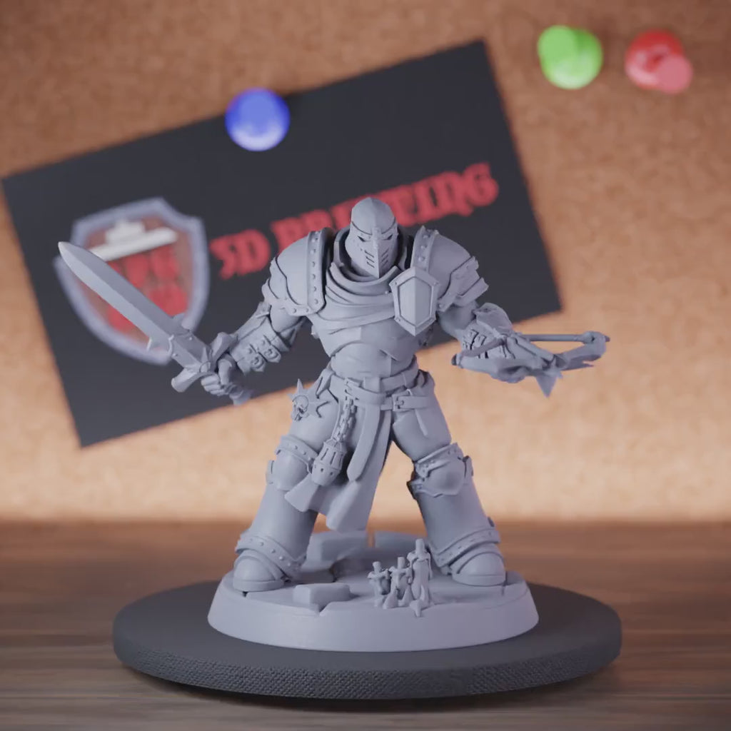 Celestial 5e | DnD Knight Celestial Angel Crossbow Miniature