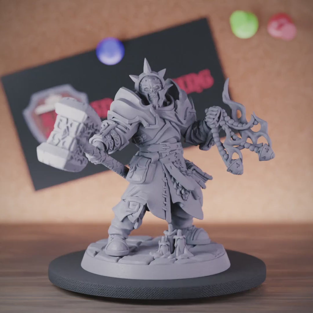 Todesritter 5e | Miniatur des Untoten-Eidbrecher-Paladins 