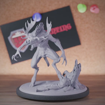 Wendigo 5e | DnD Monstrosity Wendigo Fey Miniature | RPG Guild 