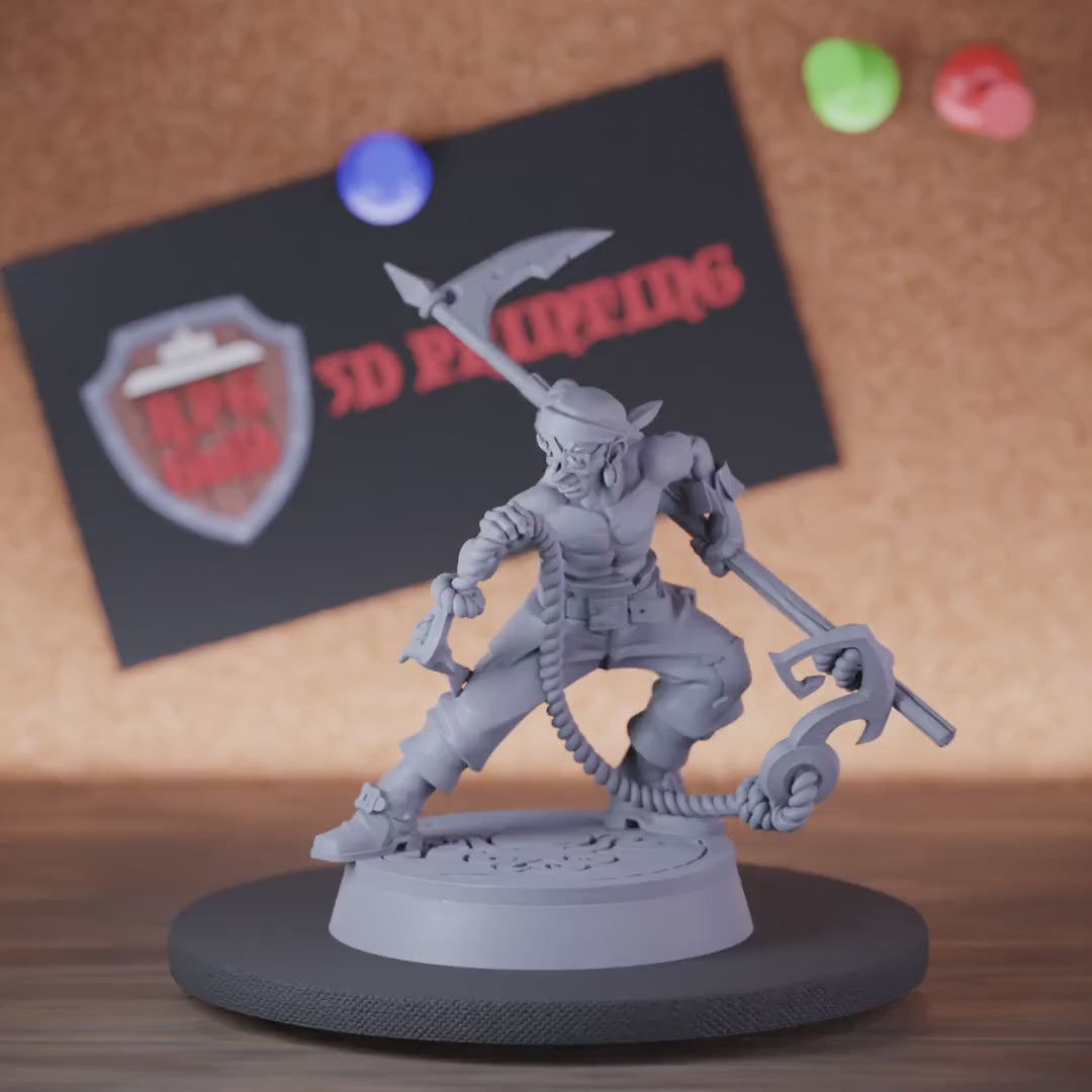Pirate 5e | DnD Spearman Fisher Miniature