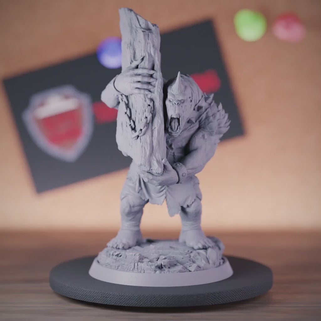 Oger 5e | DnD Oger-Kämpfer-Kampfmeister-Miniatur 