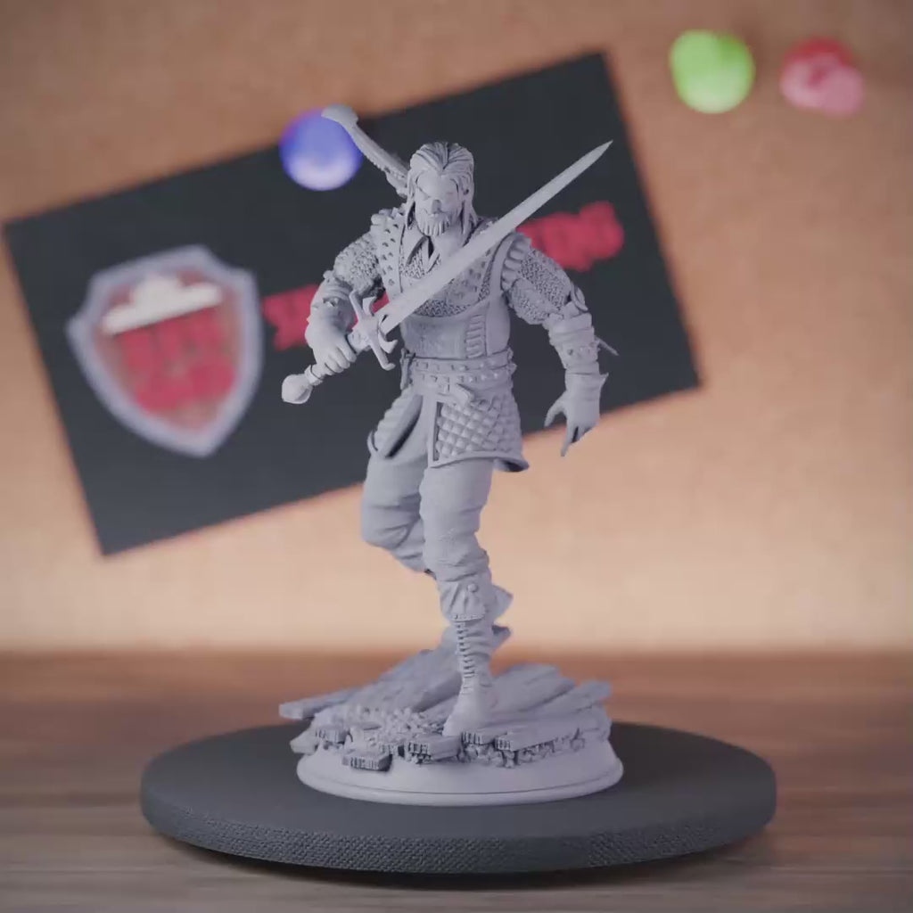 Monster Slayer 5e | DnD Fighter Hunter Miniature | RPG Guild