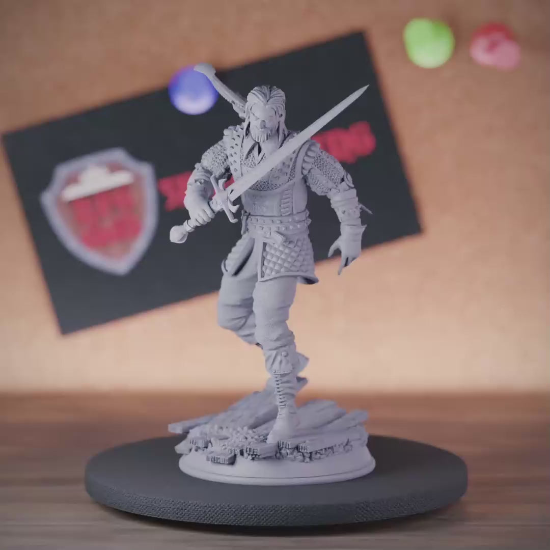 Monster Slayer 5e | DnD Fighter Hunter Miniature | RPG Guild